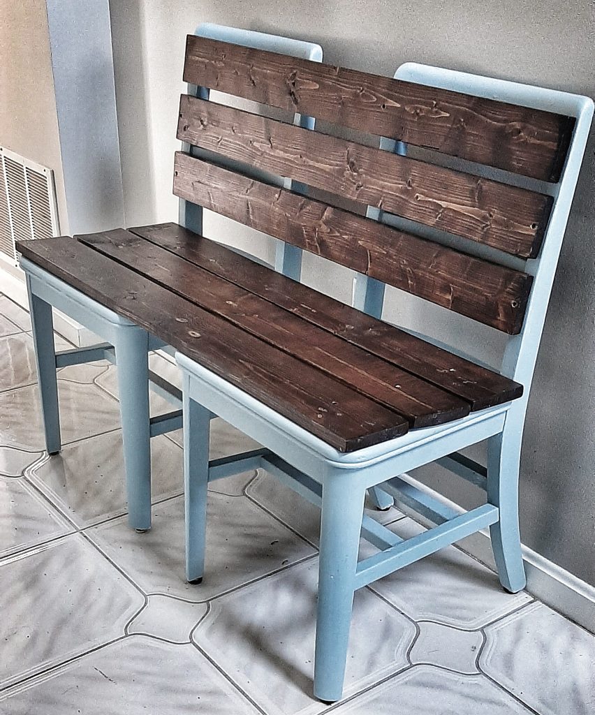 DIY Chair Bench – THE PERFECTLY IMPERFECT LIFE